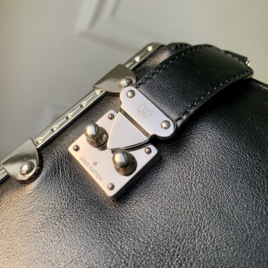Louis Vuitton Bags- Louis Vuitton Lou Slim Trunk Bag Premium Designer Shoulder Bag