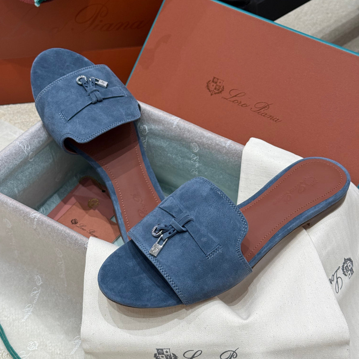 Jewellery- Loro P Summer Charm Slipper Luxury Designer Statement Jewellery