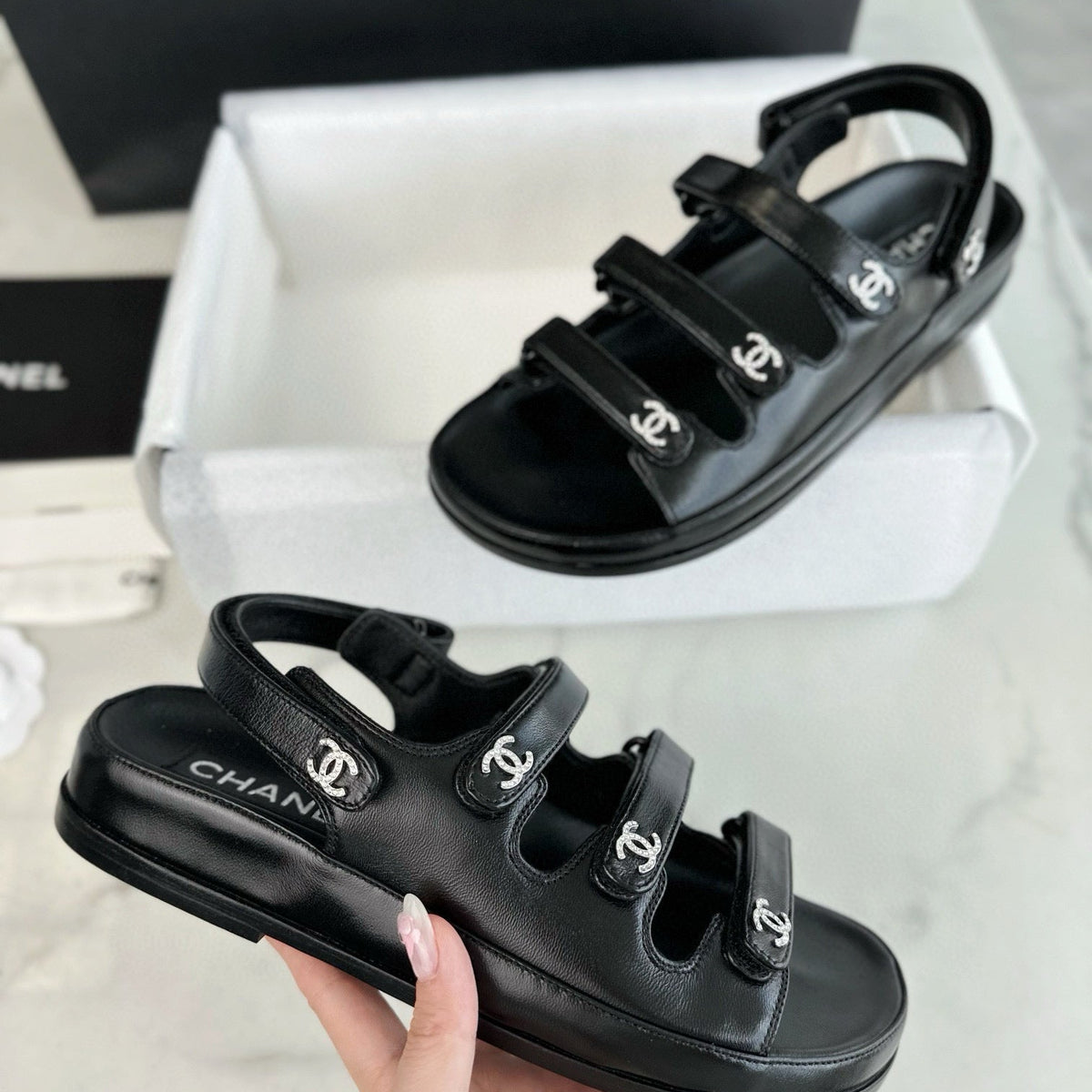 Chanel Shoes- Chanel Sandals Comfortable Everyday Designer Shoes