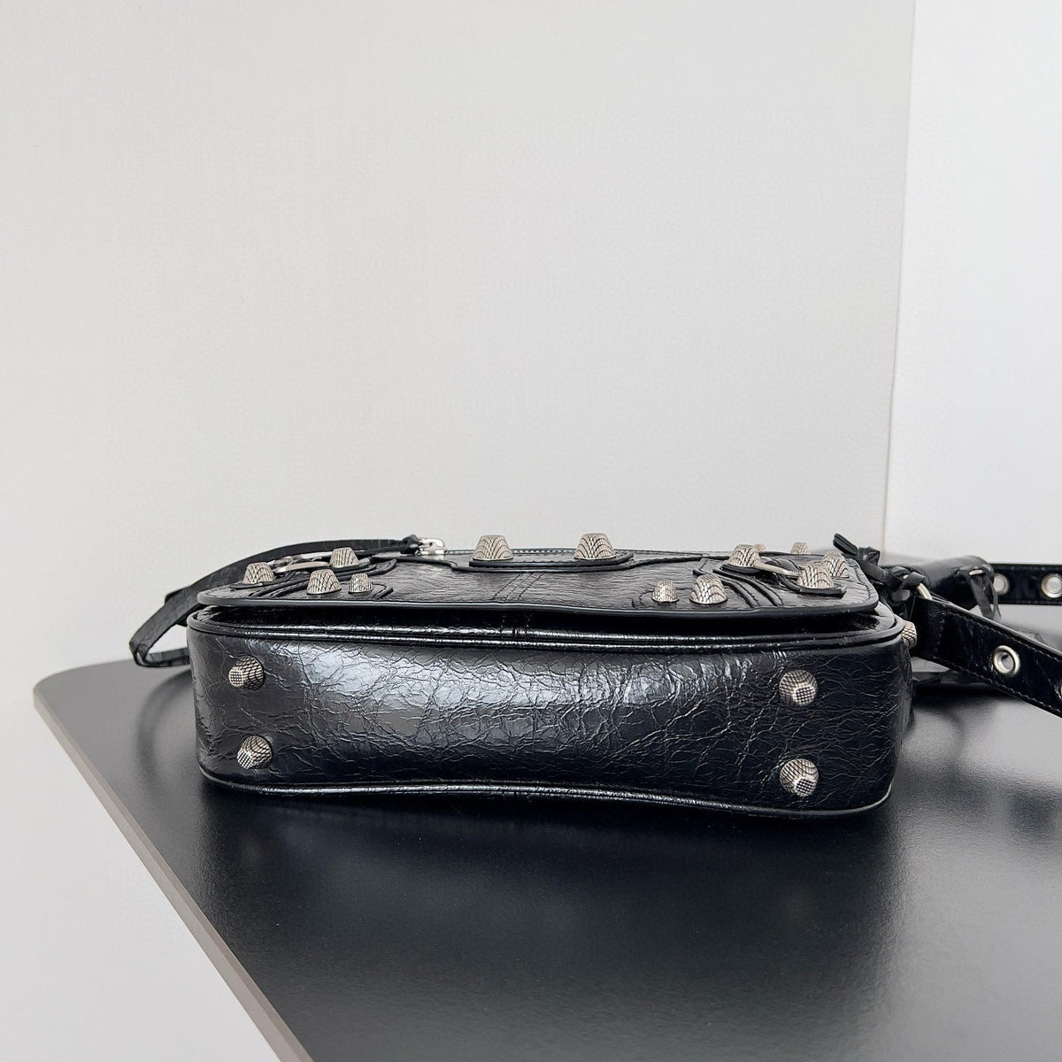 Front view of Balenciaga Le Cagole Mini Bag premium bag