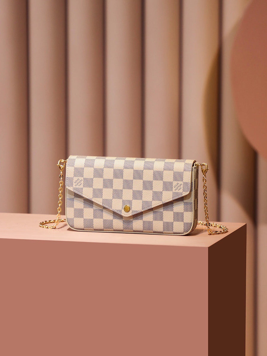 Louis Vuitton Accessories- Louis Vuitton Lou Pochette Félicie Premium Everyday Designer Accessory