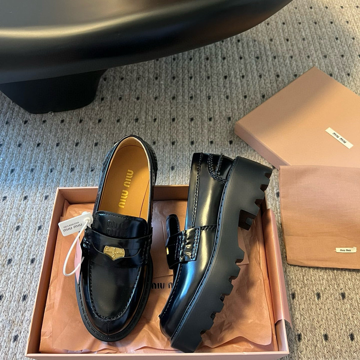 Shoes- Miu M Loafers Comfortable Everyday Designer Shoes