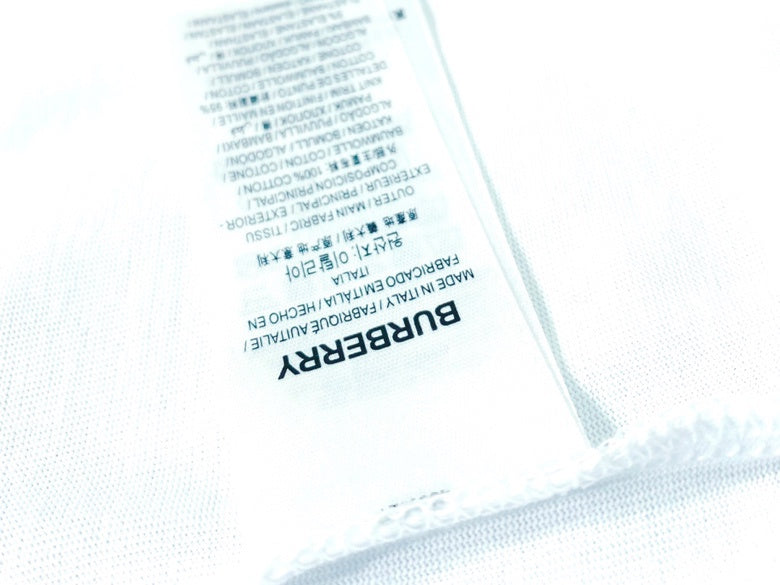 Burberry designer t-shirt full view