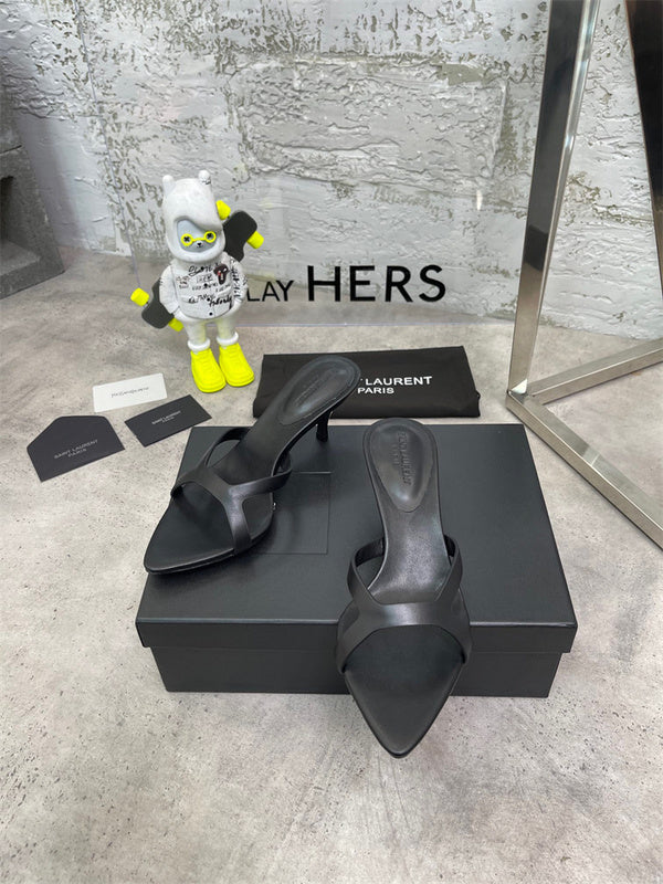 Saint Laurent shoes front view designer style