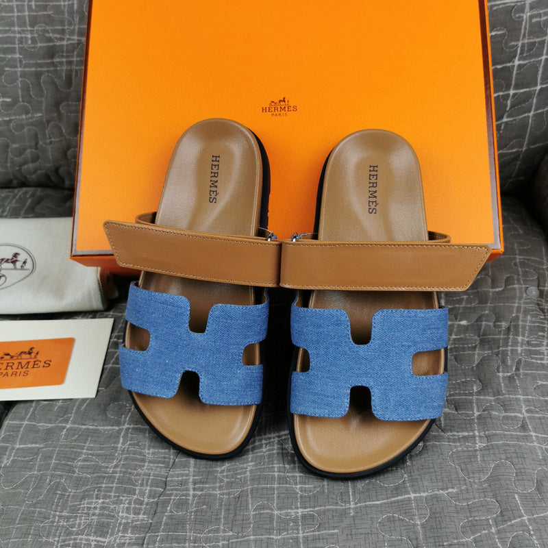Hermes sandals Style 109 - styled lifestyle view