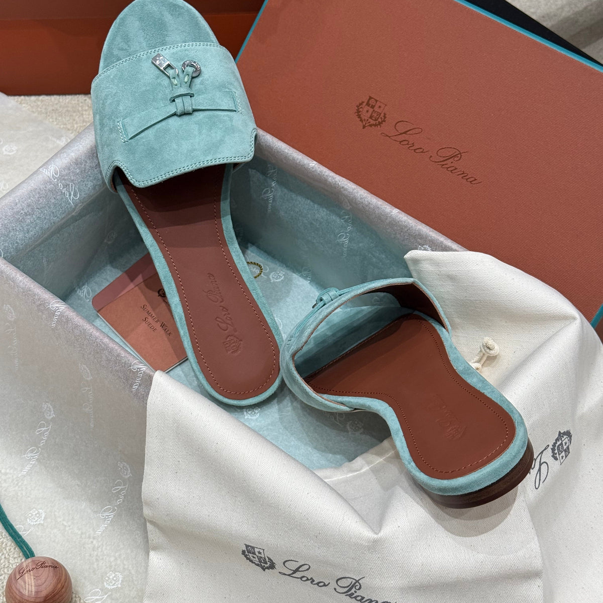 Jewellery- Loro P Summer Charm Slipper Elegant Everyday Fine Jewellery
