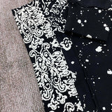 Close-up of Amiri hoodie craftsmanship