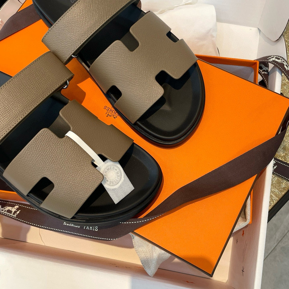 Shoes- Herm Chypre Sandals Luxury Lifestyle Designer Footwear