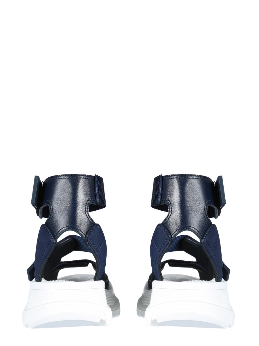 Alexander McQueen sandals side profile designer luxury fashion