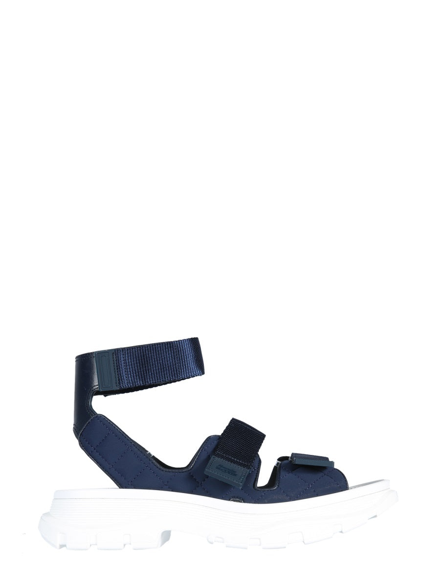 Alexander McQueen Shoes- Alexander Mcqueen Women Tread Sandals Comfortable Everyday Designer Shoes