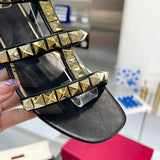 Valentino Garavani designer shoes full view