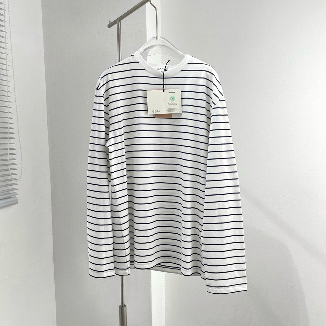 Tops- Miu M Shirt Premium Designer Casual Top