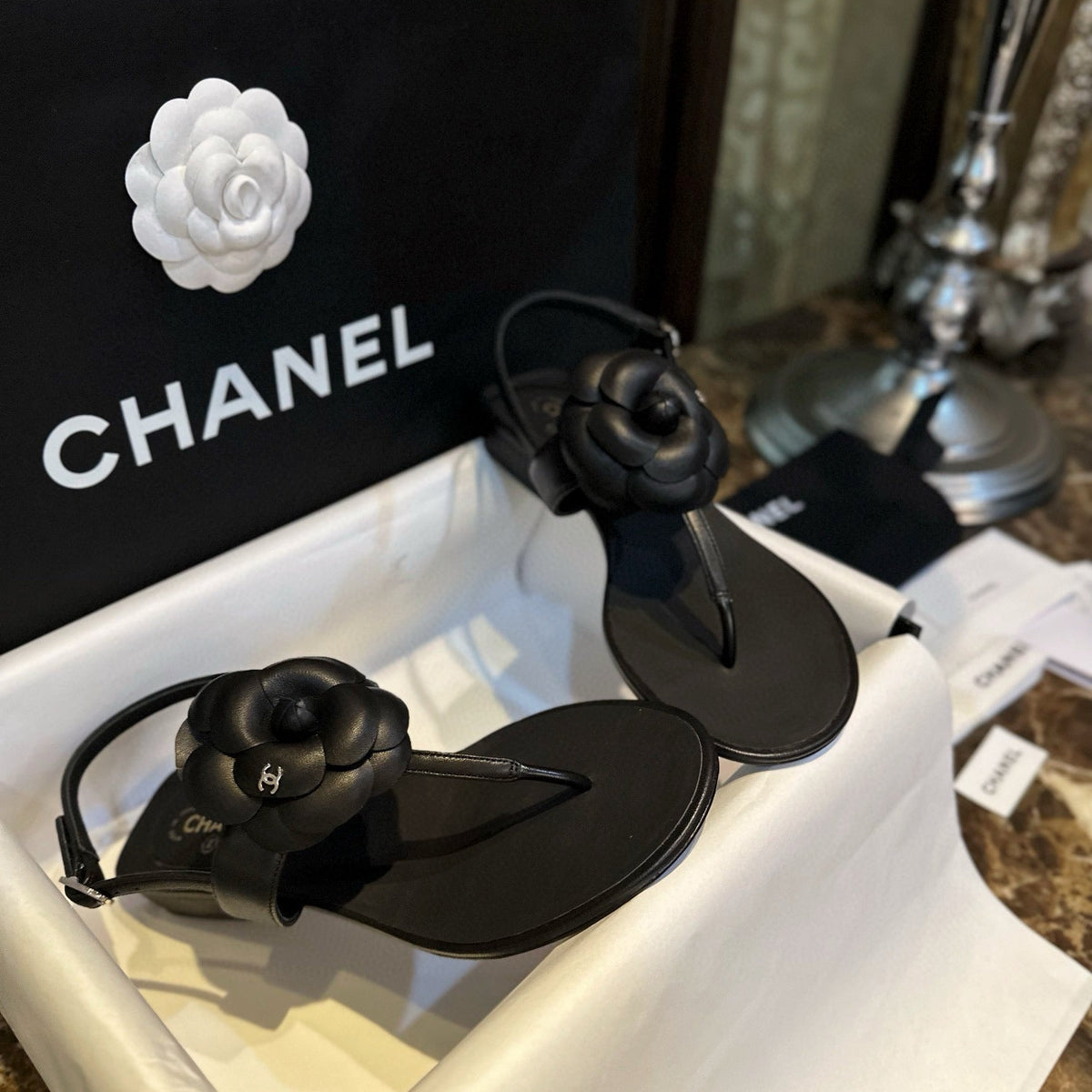 Chanel Shoes- Chanel Sandals Luxury Lifestyle Designer Footwear