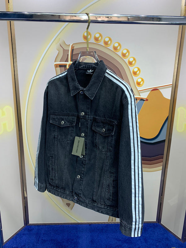 Close-up of Balenciaga designer clothing craftsmanship