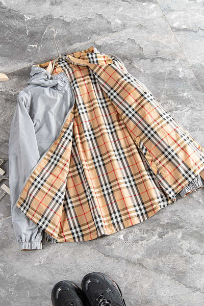 Burberry designer clothing styled look premium fashion