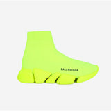 Balenciaga Red Ankle Strap Heels - Angled View