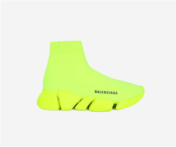 Balenciaga Red Ankle Strap Heels - Angled View