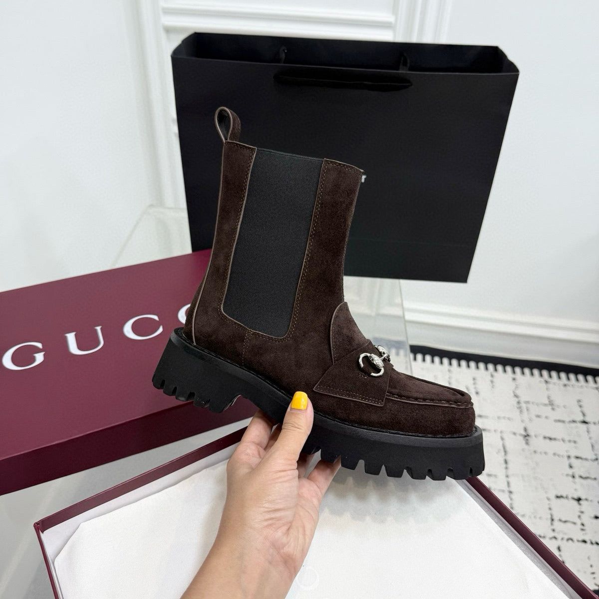 Gucci Shoes? Gucci Boots Premium Designer Casual Shoes