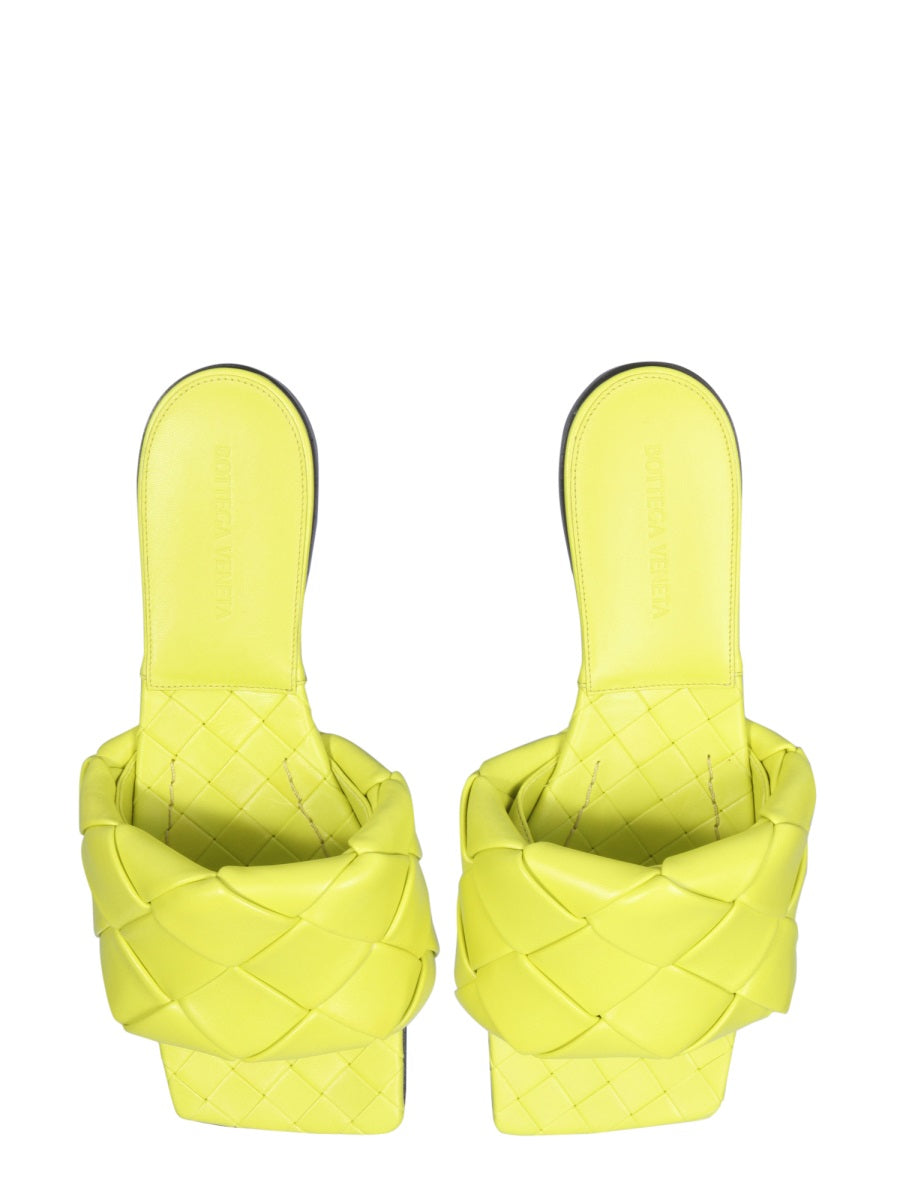 Bottega Veneta sandals luxury designer piece front view