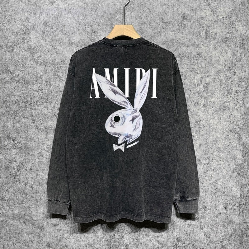 Amiri hoodie front view designer style