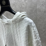 Close-up of Burberry designer clothing craftsmanship