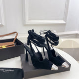 Full silhouette view of Saint Laurent luxury piece style No.012
