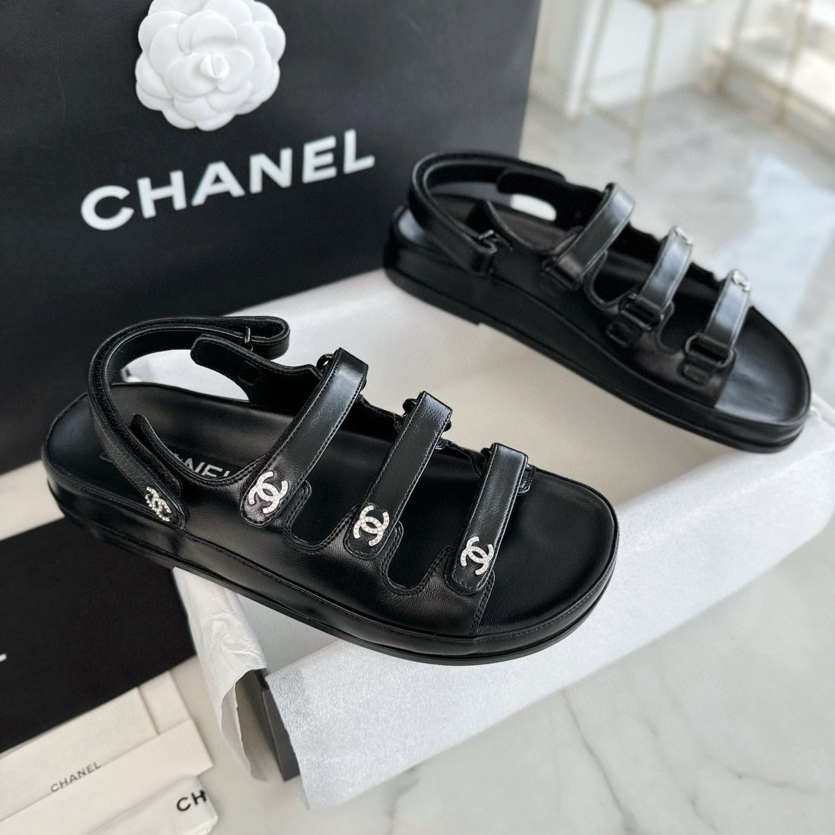 Chanel Shoes- Chanel Sandals Comfortable Everyday Designer Shoes