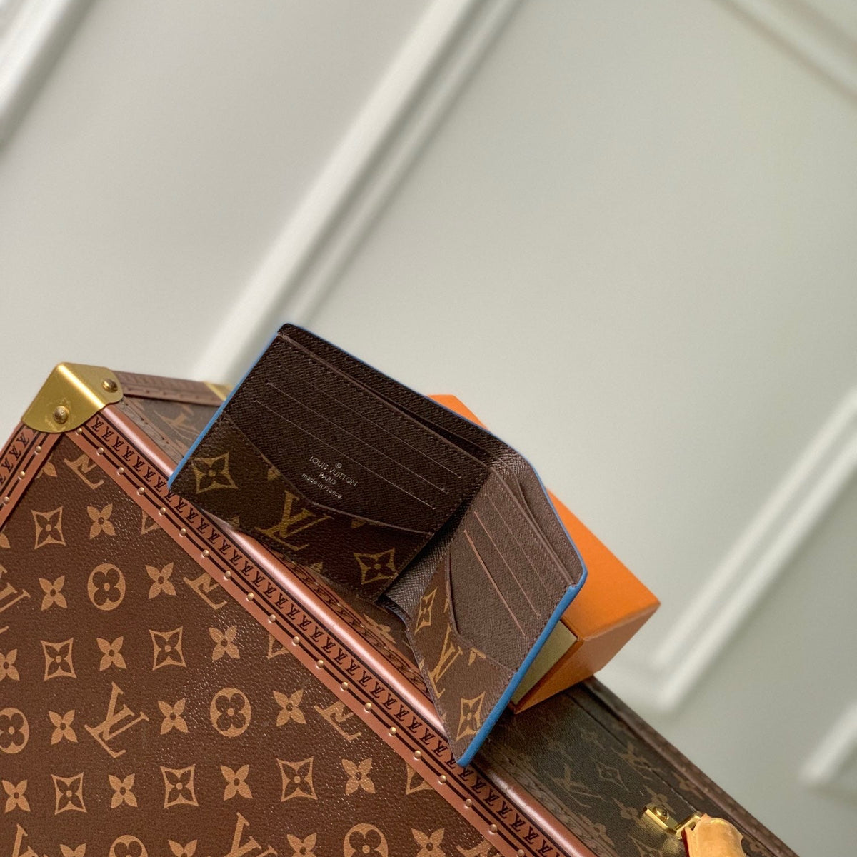 Louis Vuitton Wallets- Louis Vuitton Lou Wallet Compact Luxury Card Wallet