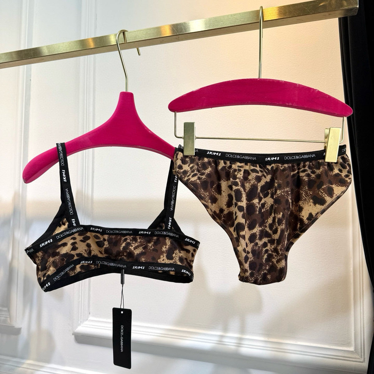 Accessories- Skims x Dg Bra Set Luxury Designer Fashion Accessory