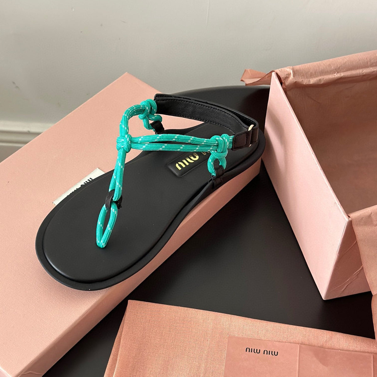 Shoes- Miu M Sandals Comfortable Everyday Designer Shoes