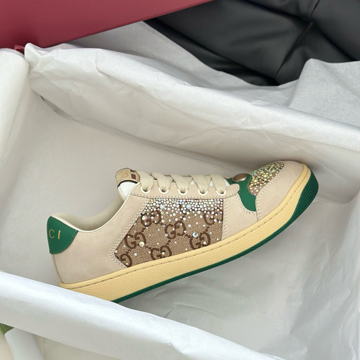 Gucci Shoes- Gucci Screener Trainers Premium Designer Casual Shoes