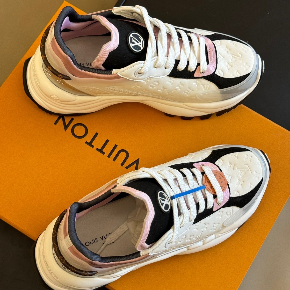 Louis Vuitton Shoes- Louis Vuitton Lou Run 55 Trainers Premium Designer Casual Shoes