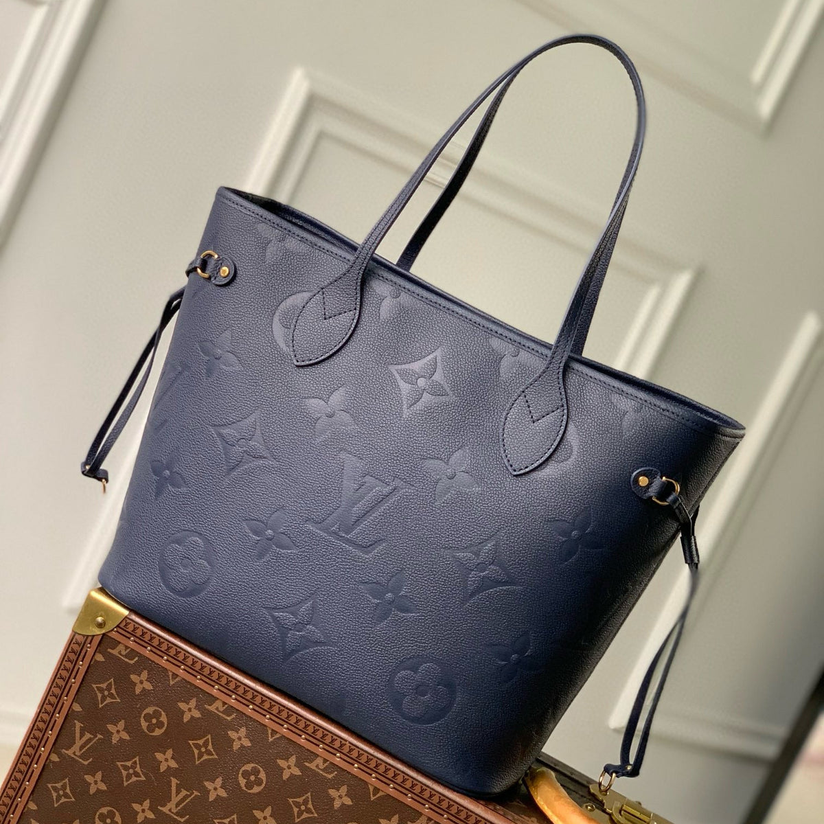 Louis Vuitton Bags- Louis Vuitton Lou Neverfull Mm Bag Premium Designer Shoulder Bag