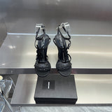 Saint Laurent luxury shoes detail shot