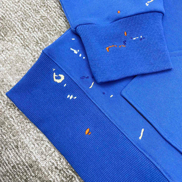 Close-up of Amiri hoodie craftsmanship