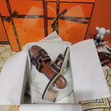 Hermes sandals Style 053 - top view showing design
