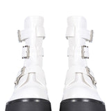 Alexander McQueen premium boots & booties detail and craftsmanship close-up