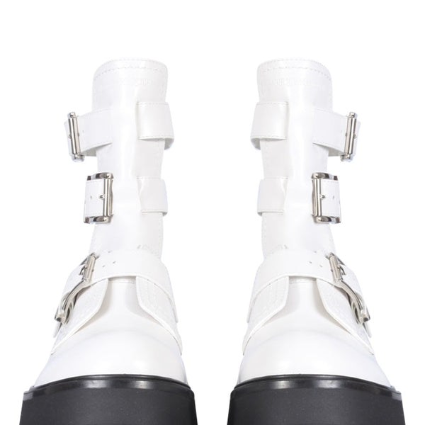 Alexander McQueen premium boots & booties detail and craftsmanship close-up