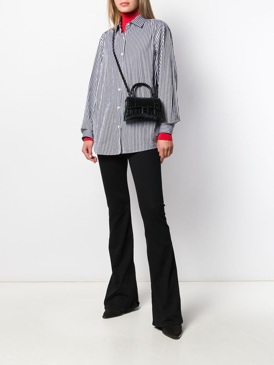 Balenciaga premium crossbody detail and craftsmanship close-up