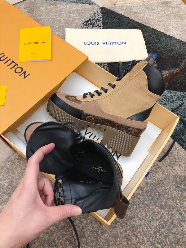 Louis Vuitton shoes styled look premium fashion