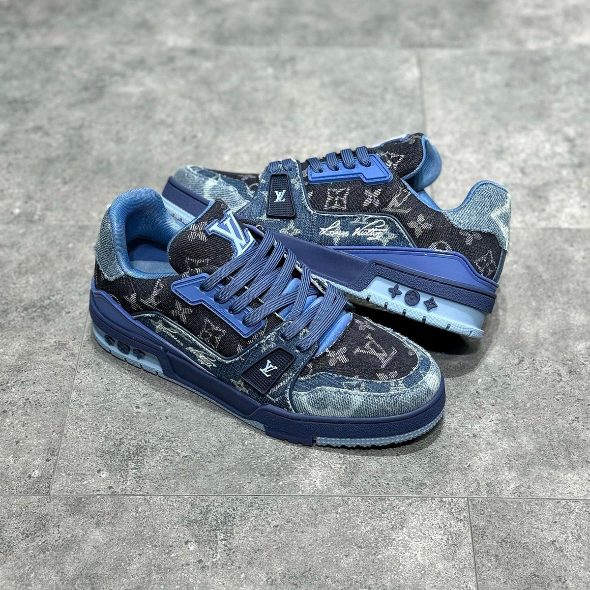 Louis Vuitton Shoes- Louis Vuitton Lou Trainers Comfortable Everyday Designer Shoes