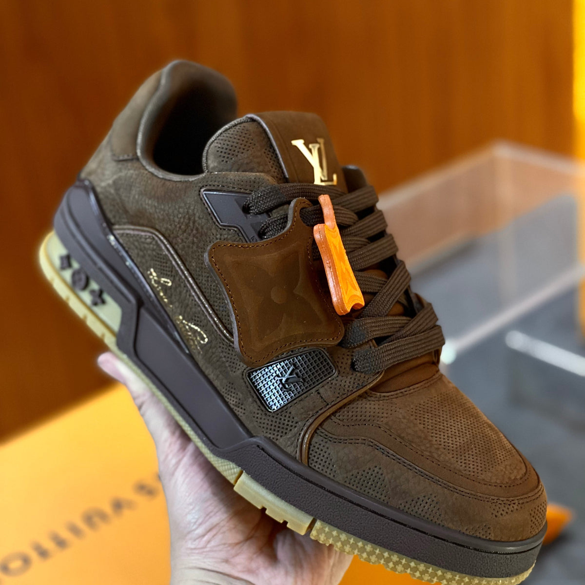Louis Vuitton Shoes- Louis Vuitton Lou Trainers Luxury Lifestyle Designer Footwear