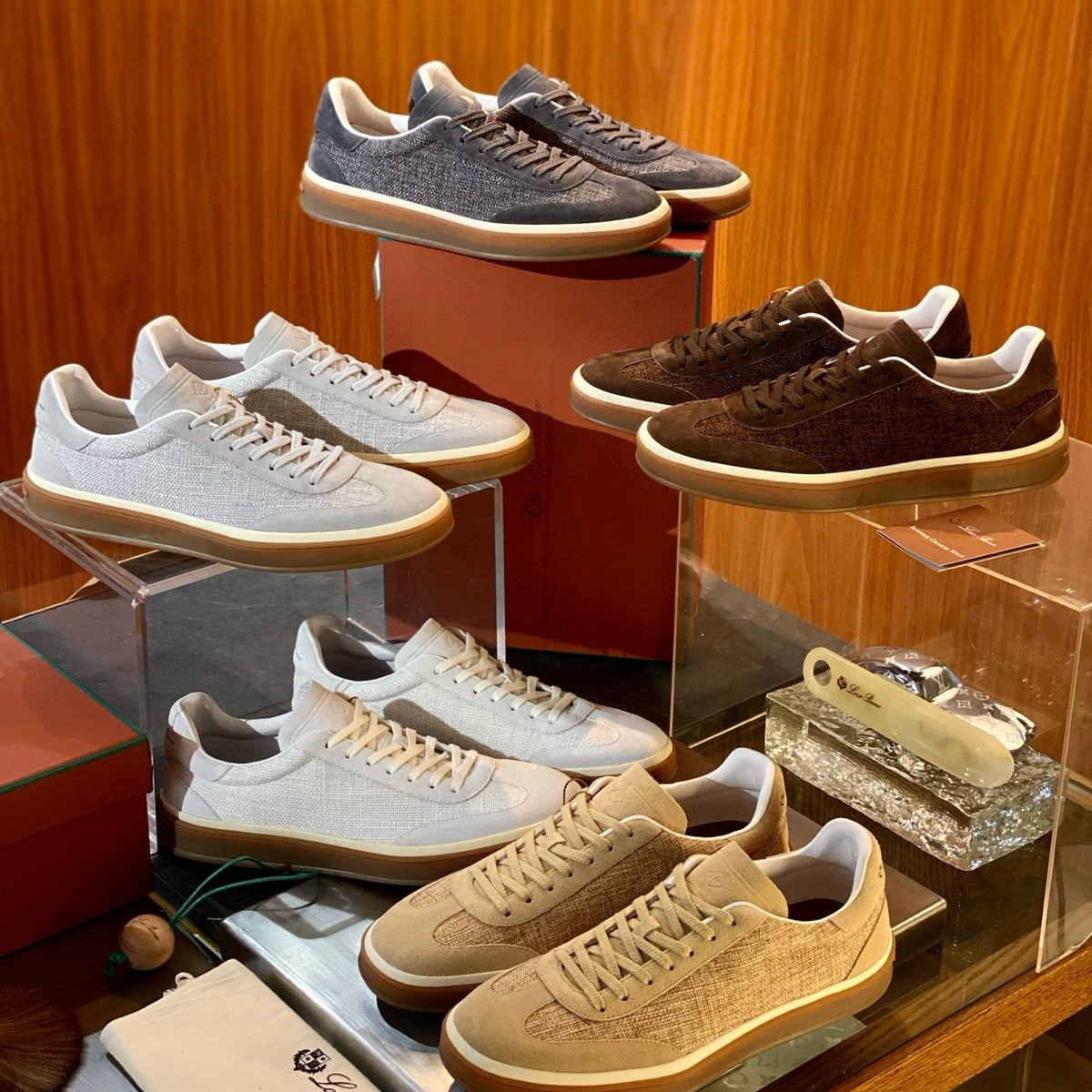 Shoes- Loro P Tennis Walk Sneakers Luxury Lifestyle Designer Footwear