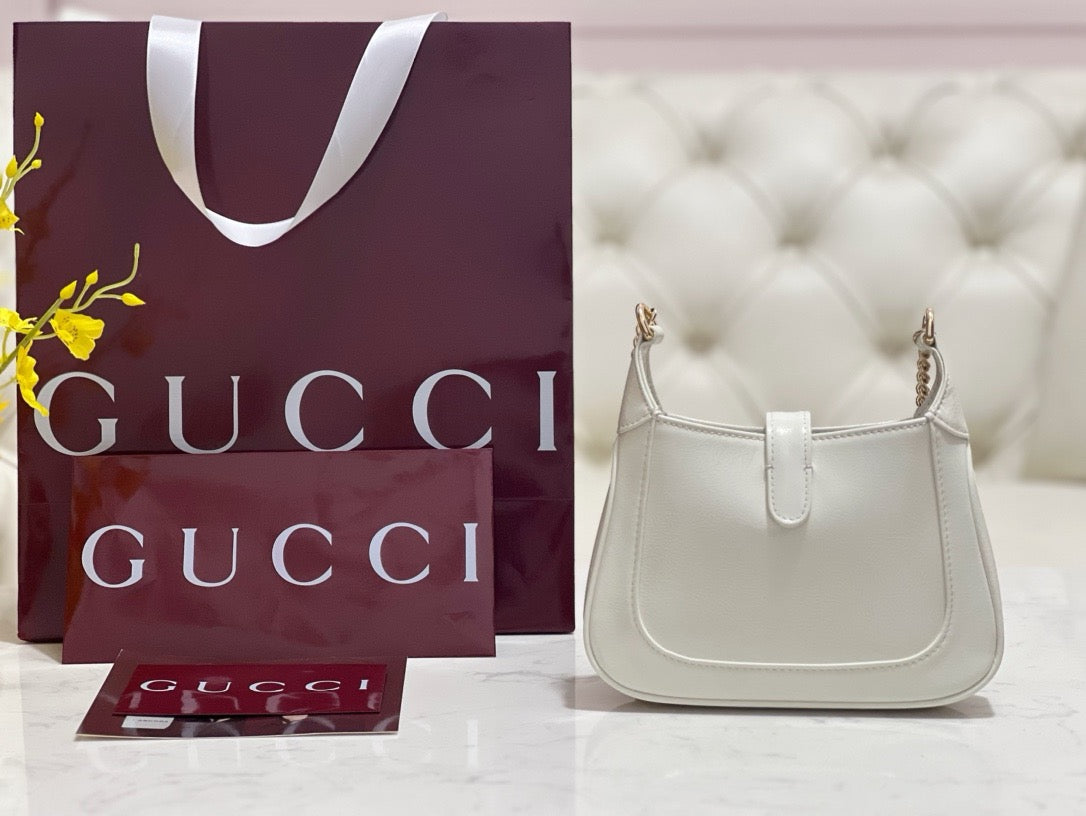 Gucci Bags- Gucci Jackie Notte Mini Bag Luxury Designer Leather Handbag