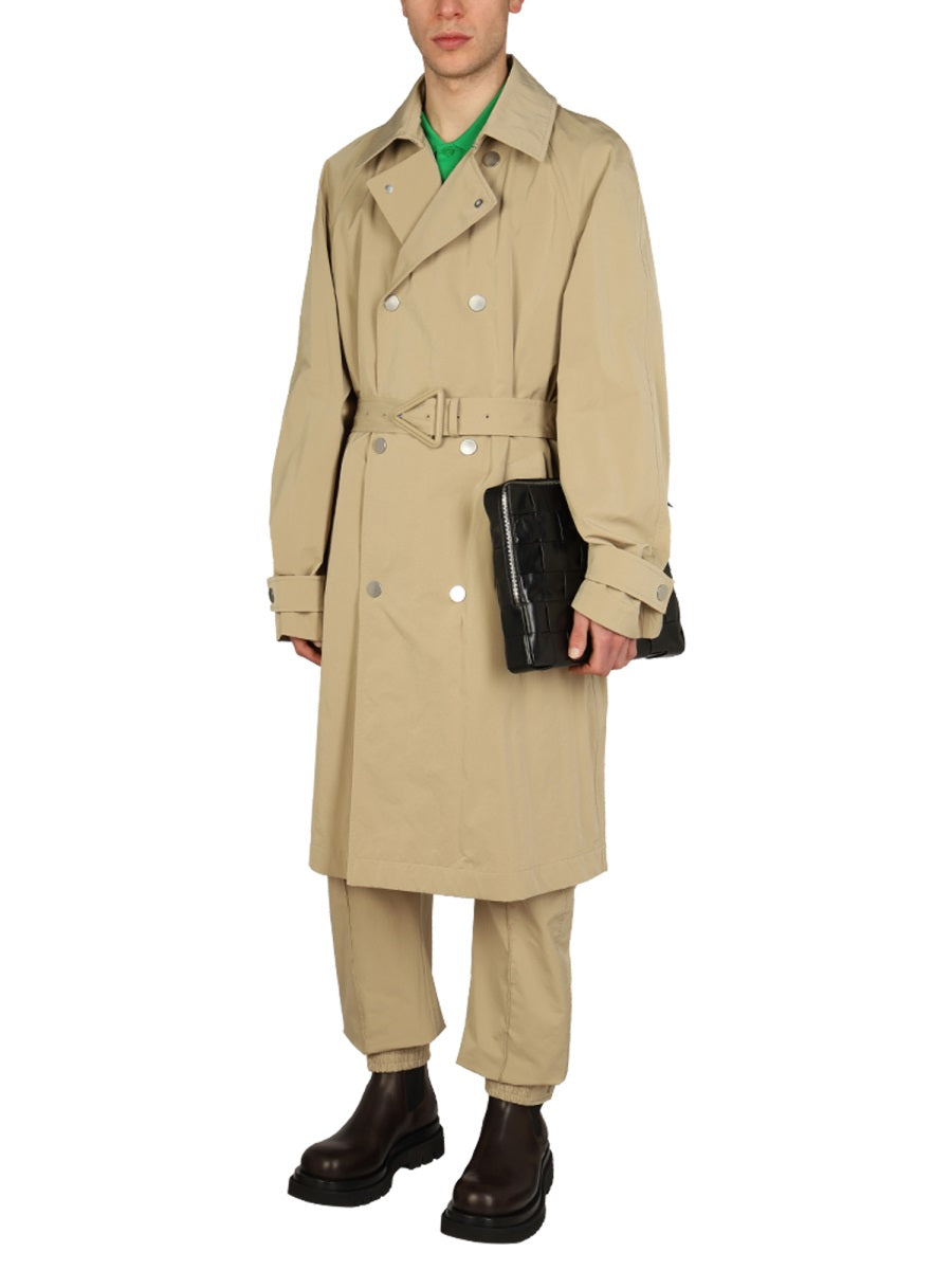 Bottega Veneta Jackets? Bottega Veneta Men Nylon Trench Coat Luxury Designer Outerwear Jacket