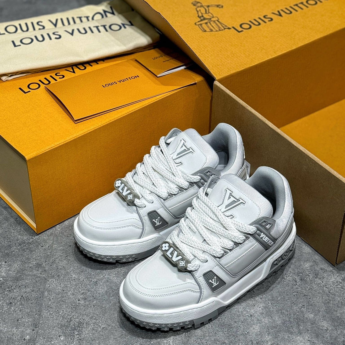 Louis Vuitton Shoes- Louis Vuitton Lou Trainers Luxury Lifestyle Designer Footwear