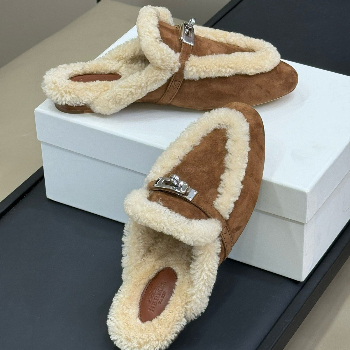 Accessories- Herm Kelly Mules Premium Everyday Designer Accessory