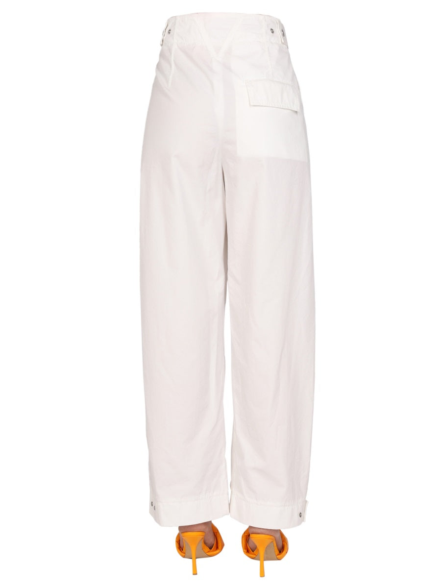 Bottega Veneta pants side profile designer luxury fashion