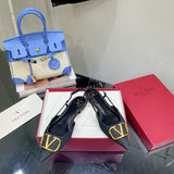 Three-quarter angle view of Valentino Garavani luxury piece style No.240