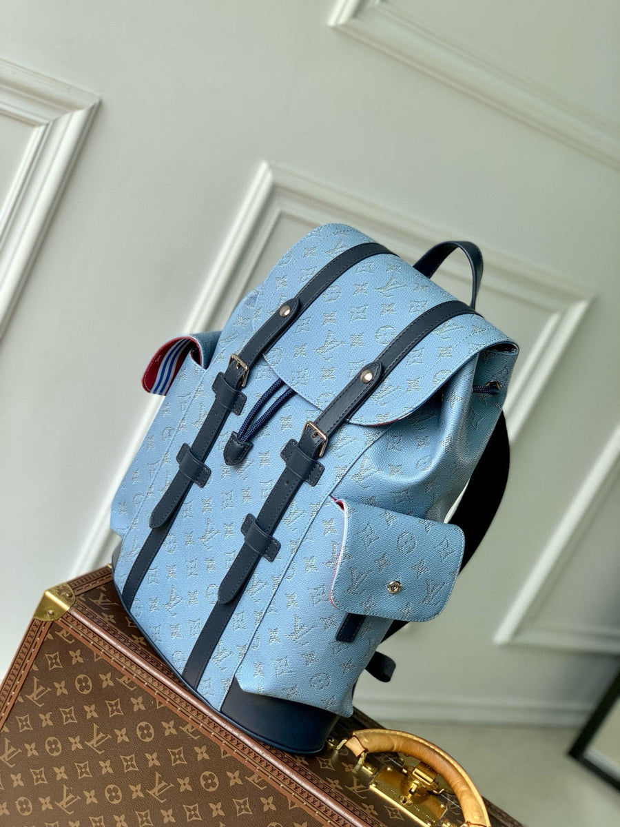 Louis Vuitton Bags- Louis Vuitton Lou Christopher Pm Backpack Premium Designer Shoulder Bag